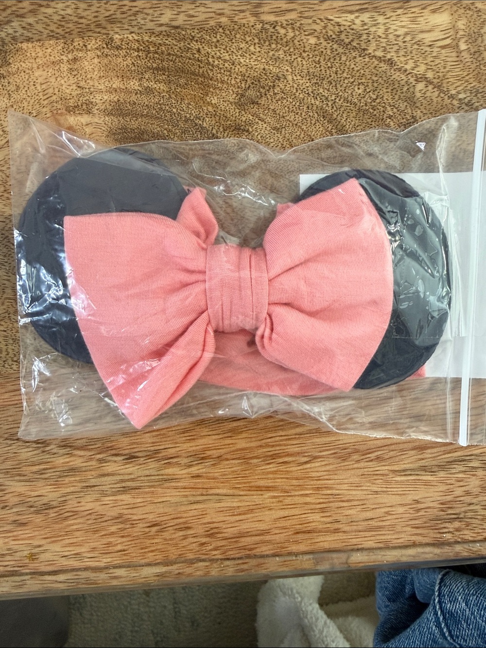 Little Sleepies Baby Toddler Minnie Mouse Ear Bow Band Bamboo